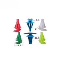 100 pièces Nouveaux clips de fixation en plastique de remplacement Yongtao YT-08 pour pare-chocs, clips de retenue, rivets de joint d'étanchéité pour voiture, garantie 2 ans