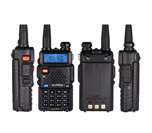 Talkie-walkie Baofeng, radio portable UHF VHF UV-5R, radio bidirectionnelle UV5R, talkie-walkie double bande, <span class=keywords><strong>woki</strong></span>-<span class=keywords><strong>toki</strong></span> - Product Image 1