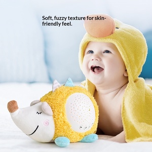 Proyector de Estrellas para Bebés, <span class=keywords><strong>Peluche</strong></span> de PVC, Luz Nocturna <span class=keywords><strong>con</strong></span> Música, Venta Directa de Fábrica, Juguete Suave y Acogedor para Bebés - Product Image 1