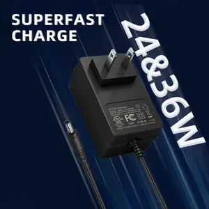 Chúng tôi JP AC tường cắm để DC 5V 9V 12V 15V 24V 36V 48V Power Adaptor 0.75A 1A 1.25A 1.5A 2A 2.5A 3A 4A 5A Power Adapter cung cấp