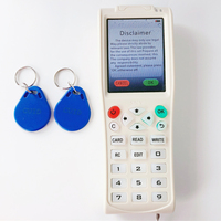 Copiador de chips inteligentes RFID de plástico ICopy8 125KHZ 13.56mhz, duplicador de llaves IC/ID, lector de tarjetas de control de acceso, clonador