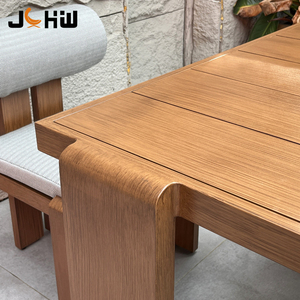 Mobilier d'extérieur Table <span class=keywords><strong>Aluminium</strong></span> Patio Set 2025 Luxe Populaire Design Extérieur Moderne Standard Cadre Métallique Villa <span class=keywords><strong>Jardin</strong></span> Set - Product Image 5