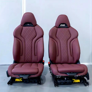 Sièges baquet sport pour BMW F30 F80 F10 M3 M5 X3, amélioration personnalisable, revêtement en cuir, intérieur en éponge, accessoires de voiture - Product Image 1