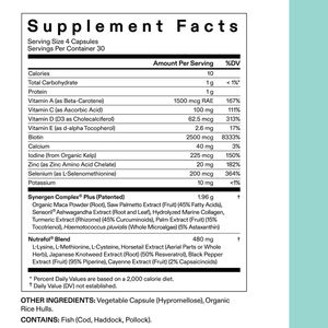 Cápsula de soporte para el crecimiento del cabello OEM Balance para adultos y mujeres, suplemento sanitario no recomendado para mujeres embarazadas - Product Image 2