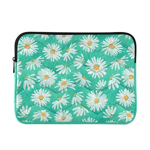 Funda acolchada portátil para laptop de 14-15 pulgadas con logotipo personalizado, bolsa con cremallera, funda protectora para laptop para mujer - Product Image 1
