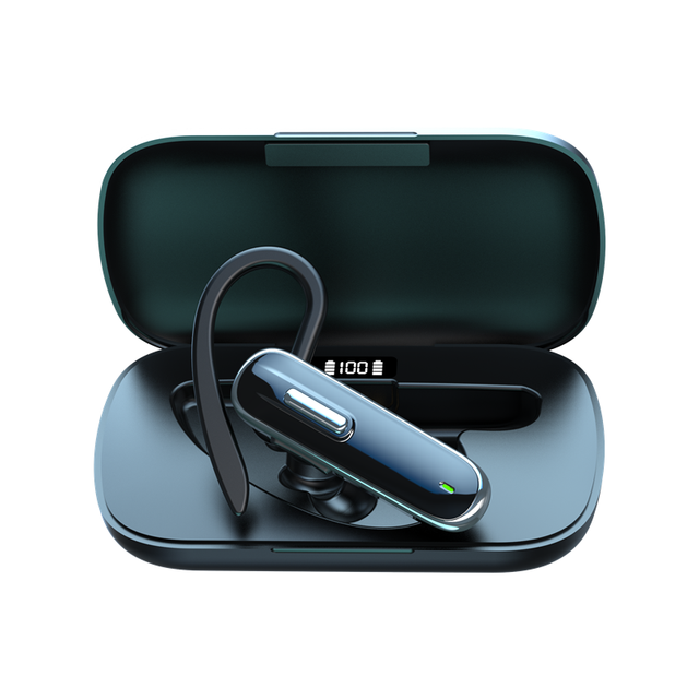 Factory Direct Sales Wireless Bluetooth Headset with Charging Case Communication Earphones Driving Headset