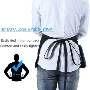 <span class=keywords><strong>Delantal</strong></span> de Cocina Corto Personalizado con Logotipo Promocional, de Poliéster y Algodón, con Bolsillos, <span class=keywords><strong>Impermeable</strong></span>, Negro, para Camarero - Product Image 3