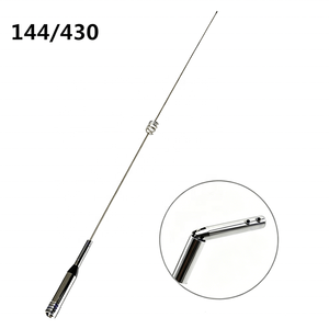 Antenne radio mobile double bande 144/430 MHz Diamonds NL770H NL-770H, antenne de voiture à ressort circulaire montée sur véhicule pour radio mobile - Product Image 1