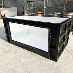 ถังเลี้ยงปลาไฟเบอร์กลาสจากโรงงานโดยตรง สำหรับเลี้ยงปลาคาร์ฟ ปลาทอง บ่อเลี้ยงปลาภายนอกอาคาร บ่อเพาะกุ้ง ถังเพาะพันธุ์ปลา - Product Image 2