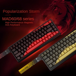 Teclado para Juegos Madlions MAD 68 HE RGB, Frecuencia de Sondeo de 8K Hz, Interruptor Magnético, Activación Rápida, Ajustable para Esports FPS - Product Image 3
