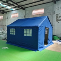 Tente d'urgence en métal pour événements, résistante au vent, personnalisable, pour le camping et les secours, prix d'usine, vente en gros FR