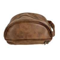 Trousse de toilette en cuir véritable de qualité supérieure pour hommes Kit Dopp en cuir Kit de rasage organisateur grand Kit de voyage salle de bain douche pochette sac
