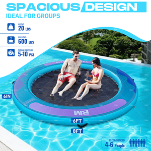 Dermaga tiup melingkar rakit air - Product Image 4