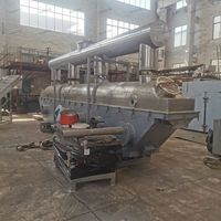 Équipement de séchage de Changzhou, sécheur à lit fluidisé, sécheur vibrant pour poudre humide, composants - pompe, moteur PLC, boîte de vitesses, roulement