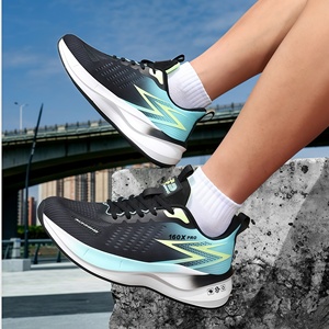 Excelentes Zapatillas Deportivas Transpirables con Cordones para Hombre, Parte Superior de Malla Ligera, Amortiguación de Impactos, Ultraligeras, Casuales, Modernas, para Exteriores - Product Image 6