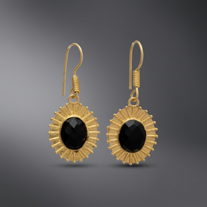 Pendientes de Acero Inoxidable Hechos a Mano con Turquesa, Estilo Étnico para Niños, Moda Boho - Product Image 3
