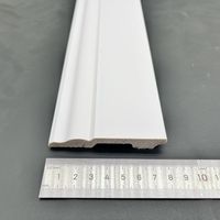 Plinthe moderne PS wapskirt pvc cuisine plinthe murale blanche métal mdf carrelage plinthes plinthes en aluminium