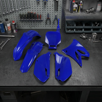 Kit de Restylage en Plastique XFUN Bleu 089 pour Yamaha YZ 85 2002-2014 Numéro de Modèle YAKIT306K089-6569