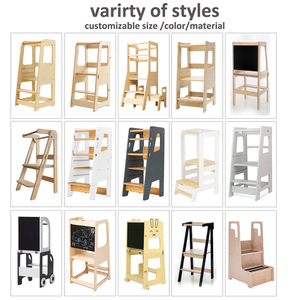 LM KIDS <span class=keywords><strong>Tour</strong></span> d'apprentissage <span class=keywords><strong>Tour</strong></span> d'apprentissage en bois dur Stuhl Cuisine Nouveauté Helper Chaises pour enfants <span class=keywords><strong>Tour</strong></span> d'<span class=keywords><strong>observation</strong></span> <span class=keywords><strong>Montessori</strong></span> - Product Image 4