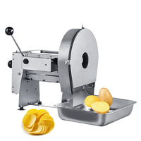 Kleinschalige Productiemachines Fruitgroentesnijder Citroen Aardappel Snijmachine Commerciële Groente Snijmachine