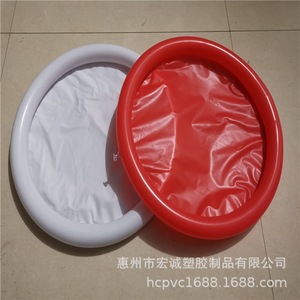 Piscina Inflable de PVC de Doble Capa y Aro Único de 100 cm, Blanca, para Centro Comercial - Product Image 4