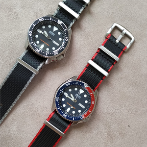 Custom ODM Service 20 22mm Correa de reloj 007 <span class=keywords><strong>James</strong></span> <span class=keywords><strong>Bond</strong></span> Nylon Cinturón DE SEGURIDAD Correa de reloj - Product Image 3