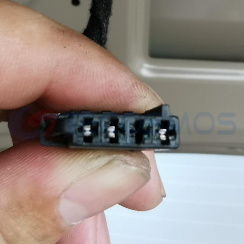 Tecosmos Copper Contact Car Connector for Buick Trunk Lock Block Plug with 4 Pins IP66 Nylon ABS Housing CT4-0212M