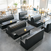 Ensemble de mobilier de restauration commercial personnalisé : tables, chaises, banquettes et canapés pour café, bistrot, hôtel et projets hôteliers