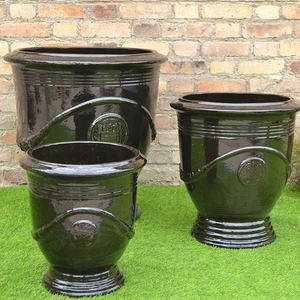 <span class=keywords><strong>Pot</strong></span> <span class=keywords><strong>de</strong></span> fleurs en céramique pour décoration <span class=keywords><strong>de</strong></span> jardin, <span class=keywords><strong>pot</strong></span> à bonsaï, ensemble <span class=keywords><strong>de</strong></span> pots en céramique grand format émaillé - Product Image 2