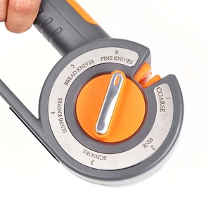 Afilador de cuchillos de cocina profesional 6 en 1, herramienta ajustable de 6 Etapas para Cuchillo de Chef, cuchillo dentado, tijeras, afilado - Product Image 3