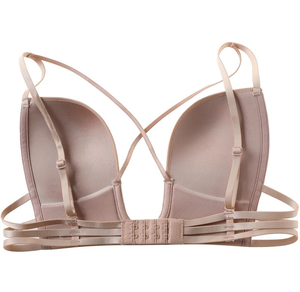 costura <span class=keywords><strong>Nude</strong></span> sujetador de La Yoga belleza Plus tamaño Bra Plus tamaño lencería Sexy ropa interior Sexy para mujer - Product Image 5