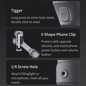 Shop Vendor FUNSNAP C05 Gimbal 3-Axis for Video Recording AI Tracking Sensor Chinese E Commerce+sites Shop Vendor - Product Image 4