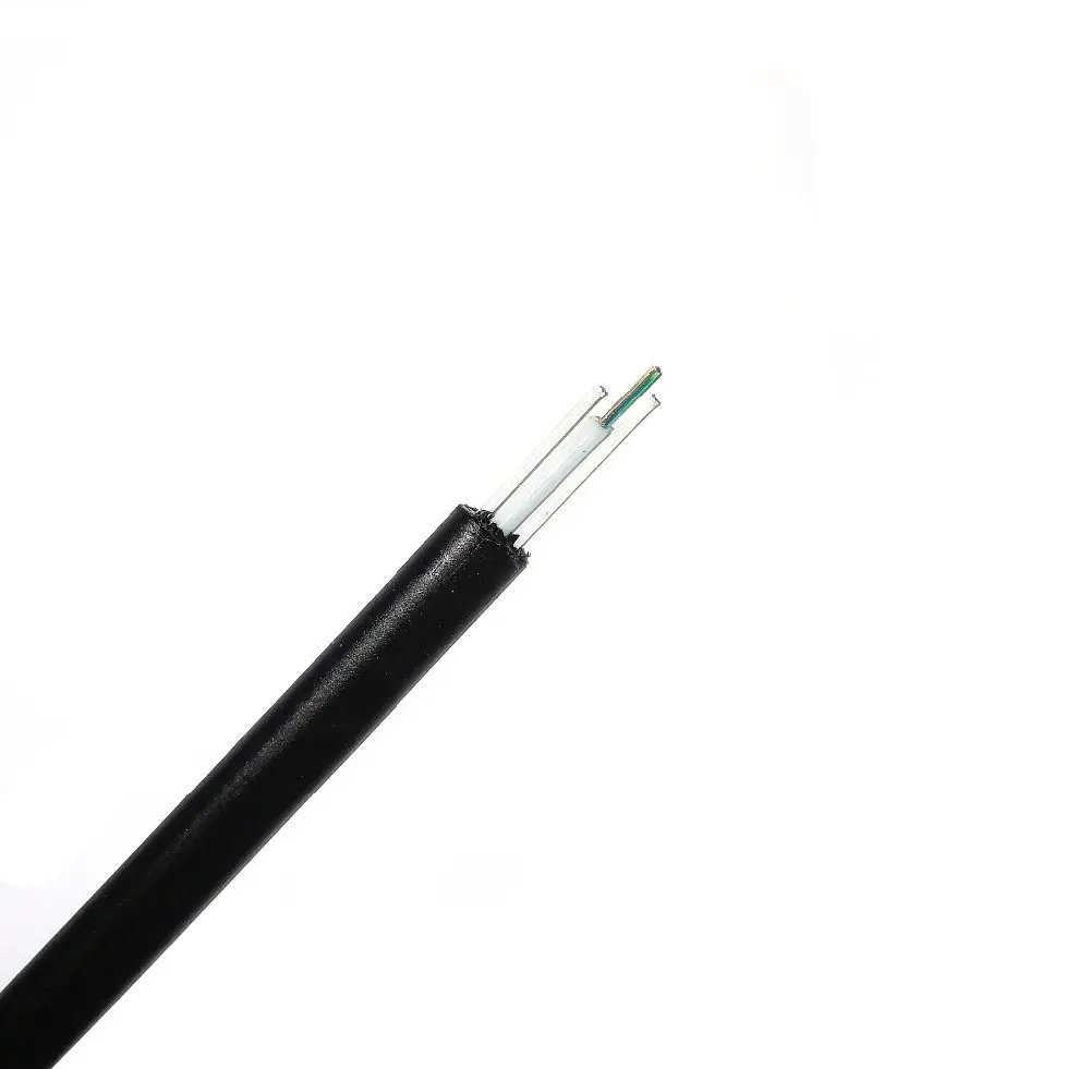 Câble de Fiber optique à armature extérieure, mm Anti-brosse, Mode unique GYXTW, pour fibre optique adss