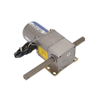 Moteur électrique monophasé Ac 220v 25 Rpm 370W 4 pôles Moteur à engrenages Moteur à engrenages de type linéaire pour machines textiles
