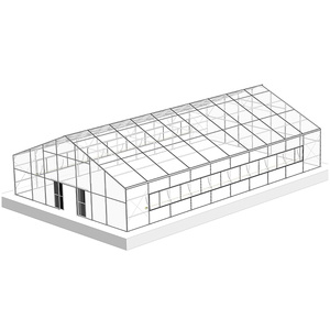 Serre en plaques de polycarbonate de haute qualité avec système de climatisation automatisé pour la culture de champignons et l'industrie de la production de mycètes - Product Image 3