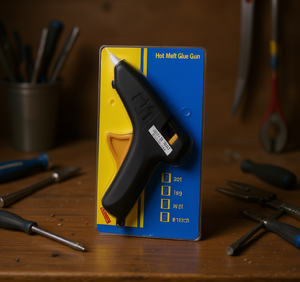 Pistola per colla a caldo 20W, corpo in plastica, diametro 1/2 pollice, per uso fai-da-te e artigianale - Product Image 2