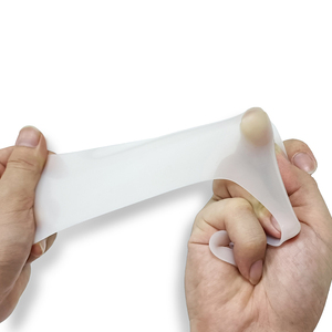 Silicone Gomma Conica Tappo 14mm a 19mm con Foro Bianco 5 Pezzi 782685573849