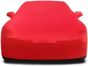 <b>Top</b> Grade Super Soft Highly Elastic Car Cover Stretchable Indoor Dust Proof Car Cover with logo - Product Image 2