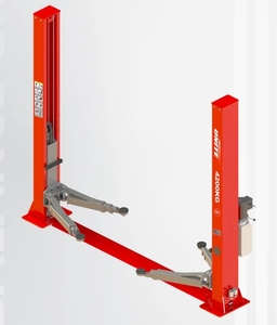 Precio barato 4200 KG Elevador de dos postes para automóviles Capacidad de 4,2 toneladas con desbloqueo manual de doble cara para taller de reparación de automóviles - Product Image 4