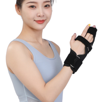 Attelle de doigt médicale pour doigt moyen cassé main orthèse boxeurs fracture attelle droite Spica attelle réglable poignet bande de soutien