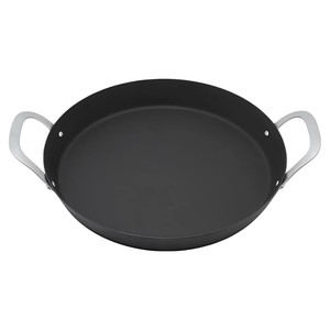 Sartén <span class=keywords><strong>para</strong></span> <span class=keywords><strong>Paella</strong></span> de Acero al Carbono de 14 Pulgadas/35 cm, Diseño Exclusivo de Fábrica, Compatible con Inducción, Estilo Americano - Product Image 5