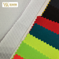 Kain Jaring Rajut Satu Lapis Bernapas dengan Warna Kustom, 100% Poliester untuk Bagian Atas dan Lidah Sepatu Olahraga