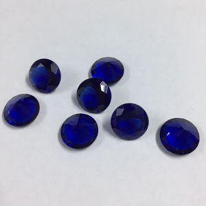 <span class=keywords><strong>Saphir</strong></span> bleu <span class=keywords><strong>synthétique</strong></span> en gros avec 4 mm # Pierre précieuse spinelle ronde européenne 113 3A, non montée - Product Image 4