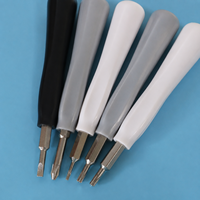 Tournevis magnétique double embout pour réparation de sonnettes, 90 mm, tige en acier au carbone, embout à bille réversible, outil manuel