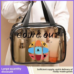 Organizer Cosmetico di Alta Gamma Resistente all'Acqua, Grande Capacità, Separazione Asciutto/Bagnato, Portatile da Viaggio, Design Carino a Cartone Animato - Product Image 2