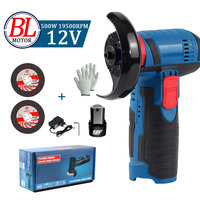 Vente chaude d'usine en gros professionnel au lithium électrique 12V meuleuse d'angle mini meuleuse d'angle portable