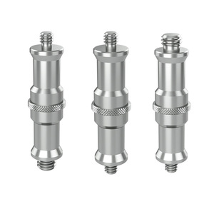 Adaptador de trípode Tengdafei, montaje de tornillo de 1/4 a 3/8, conversión de cabezal redondo de aleación de aluminio para soporte de luz y flash - Product Image 3