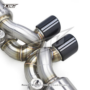 Auto Sport Catback para <span class=keywords><strong>Porsche</strong></span> 911 <span class=keywords><strong>991</strong></span>/<span class=keywords><strong>991</strong></span>.1 <span class=keywords><strong>GT3</strong></span> 3,8 475 PS 2010-2019 silenciador Catback con válvula eje de carrera escape de sonido activo - Product Image 4