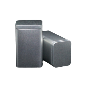 Oferta: Envases <span class=keywords><strong>de</strong></span> Madera Ligeros para Artesanías, Té, Galletas, Latas Cuadradas con Diseño Especial, Latas <span class=keywords><strong>de</strong></span> Aluminio para Velas - Product Image 2