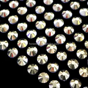 SS50 Tela de diamantes de imitación de cristal de alta calidad Tela de terciopelo de ropa súper suave para mujeres